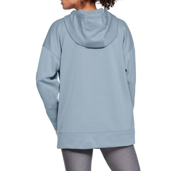 New! UNDER ARMOUR Women's Logo Fleece Hoodie Sweatshirt Sweater Size Small - Picture 3 of 4